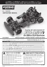 Kyosho CUP Series Instruction Manual preview