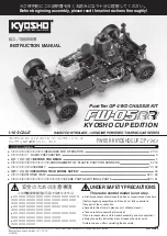 Preview for 1 page of Kyosho CUP Series Instruction Manual