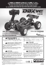 Preview for 1 page of Kyosho DBX VE Readyset Instruction Manual