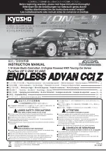 Kyosho Endless Advan CCI Z Instruction Manual preview