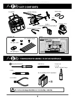 Предварительный просмотр 4 страницы Kyosho EP CALIBER M24 Schweizer 300C Instructions Manual