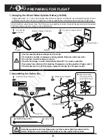 Предварительный просмотр 6 страницы Kyosho EP CALIBER M24 Schweizer 300C Instructions Manual