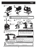 Предварительный просмотр 9 страницы Kyosho EP CALIBER M24 Schweizer 300C Instructions Manual