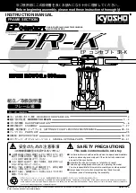 Предварительный просмотр 1 страницы Kyosho EP Concept SR-K Instruction Manual