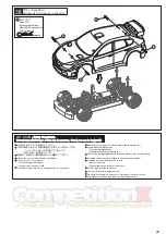 Предварительный просмотр 23 страницы Kyosho EP FAZER Rally Maintenance Manual