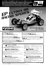 Kyosho EP ULTIMA RB RACING SPORTS Instruction Manual preview