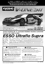 Preview for 1 page of Kyosho ESSO Ultraflo Supra Instruction Manual