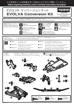 Preview for 1 page of Kyosho EVOLVA Conversion Kit Instruction Manual