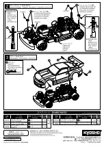 Предварительный просмотр 2 страницы Kyosho Ford Mustang GT-R Concept Instruction Sheet