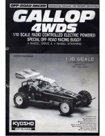 Kyosho Gallop $WDS Instruction Manual preview