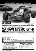 Kyosho GP TR-15 MONSTER TOURING 4WD Instruction Manual preview