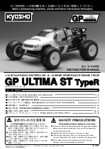 Предварительный просмотр 1 страницы Kyosho GP Ultima ST Type R Instruction Manual