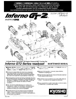 Preview for 21 page of Kyosho Inferno GT-2 A4 DTM 2007 Instruction Manual