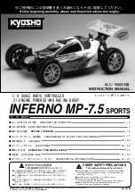 Kyosho INFERNO MP7.5 Sports 3 readyset Instruction Manual preview