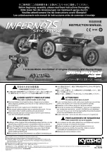 Kyosho INFERNO MP7.5 Sports2 readyset Instruction Manual preview