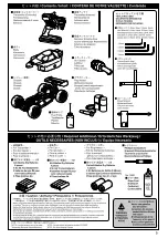 Предварительный просмотр 5 страницы Kyosho INFERNO MP7.5 Sports2 readyset Instruction Manual