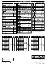 Preview for 35 page of Kyosho INFERNO MP777 Instruction Manual