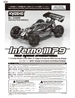 Preview for 1 page of Kyosho Inferno MP9 Instruction Manual