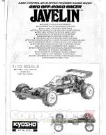 Предварительный просмотр 2 страницы Kyosho Javelin 3031 Assembly Manual