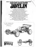 Предварительный просмотр 3 страницы Kyosho Javelin 4WD Manual