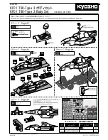 Kyosho KF01 T90-TYPE 3 BodySet Instruction Sheet предпросмотр