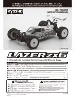 Предварительный просмотр 1 страницы Kyosho Lazer zx6 Instruction Manual