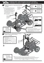 Предварительный просмотр 22 страницы Kyosho Mini Inferno Half 8 Instruction Manual