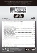 Kyosho MINI-Z AWD Instruction Manual предпросмотр