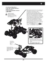 Предварительный просмотр 21 страницы Kyosho MINI-Z Buggy MB-010 Series Instruction Manual