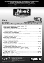 Kyosho MINI-Z Lit Instruction Manual preview