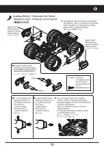 Предварительный просмотр 13 страницы Kyosho MINI-Z MONSTER MM-01 Instruction Manual