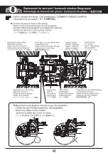 Предварительный просмотр 42 страницы Kyosho MINI-Z MONSTER MM-01 Instruction Manual