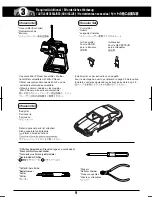 Предварительный просмотр 9 страницы Kyosho MINI-Z Racer AWD MA-010 Type Instruction Manual