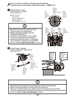 Предварительный просмотр 23 страницы Kyosho mini-z sports 2 Instruction Manual