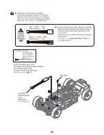 Предварительный просмотр 37 страницы Kyosho mini-z sports 2 Instruction Manual