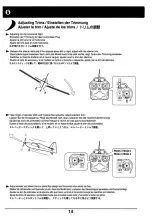 Предварительный просмотр 14 страницы Kyosho MINIUM EDGE 540 RedBull Instruction Manual