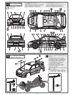 Предварительный просмотр 3 страницы Kyosho Mitsubishi LANCER Evolution VII WRC Body Shell Instruction Manual