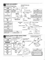 Предварительный просмотр 11 страницы Kyosho outlaw rampage pro Assembly And Operation Manual