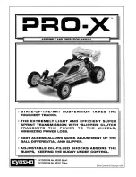 Kyosho Pro-X 30331 Team Assembly And Operation Manual предпросмотр