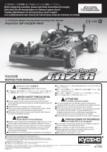 Предварительный просмотр 1 страницы Kyosho Pure Ten GP FAZER 4WD Instruction Manual