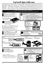 Предварительный просмотр 2 страницы Kyosho PureTen EP Alpha3 4WD series Instruction Manual