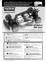 Предварительный просмотр 1 страницы Kyosho PureTen GP Alpha 2 4WD SERIES Instruction Manual