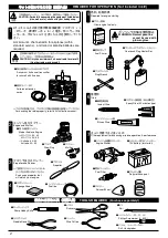 Предварительный просмотр 2 страницы Kyosho Sonic Sports 1300 Instruction Manual