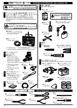 Preview for 2 page of Kyosho Sonic Sports 1600 Instruction Manual