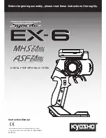 Предварительный просмотр 1 страницы Kyosho Syncro EX-6 Instruction Manual