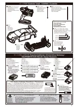 Предварительный просмотр 5 страницы Kyosho TF-5 Dodge Stratus Instruction Manual