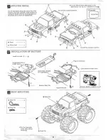 Предварительный просмотр 18 страницы Kyosho USA-1 Monster Truck 3165 Manual