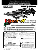 Kyosho viper-r Instruction Manual предпросмотр