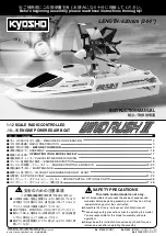 Preview for 1 page of Kyosho wind rush ii Instruction Manual