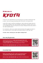 Preview for 7 page of KYOTA Genki M380 User Manual